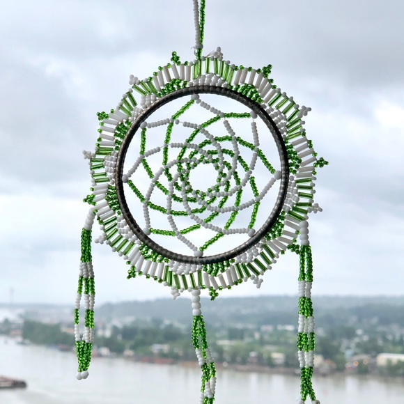 Hand Crafted Other - Beautifully Crafted Beaded Dream Catcher Ornament